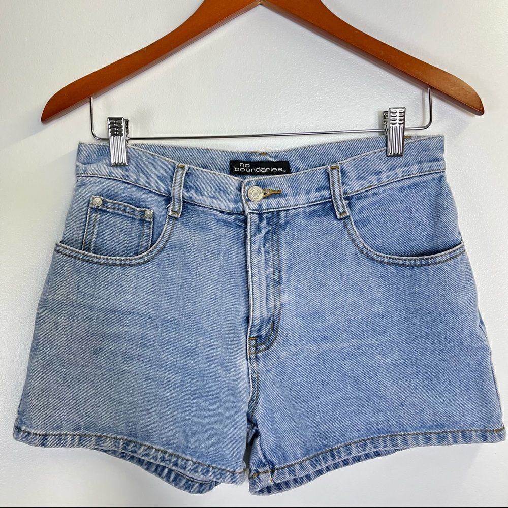 90s No Boundaries Jean Shorts size Junior 9